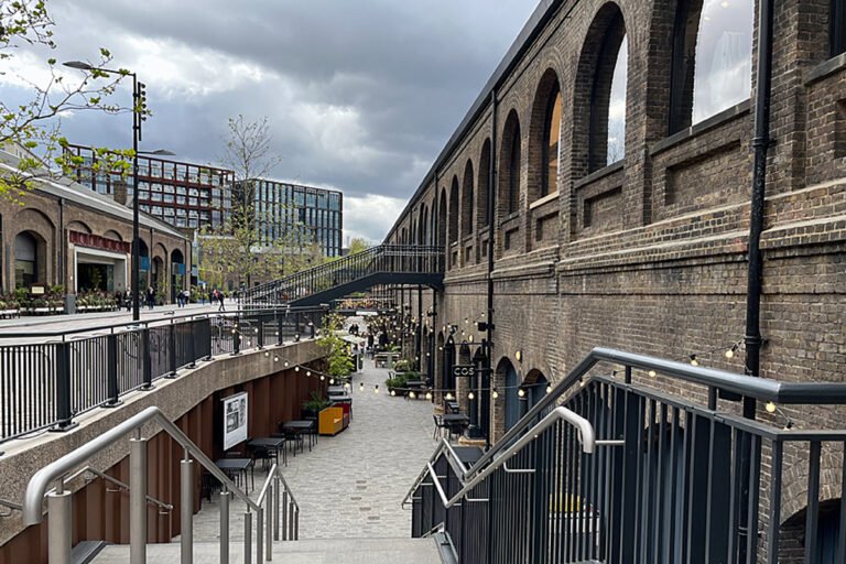 Coal Drops Yard in Kings Cross, London.